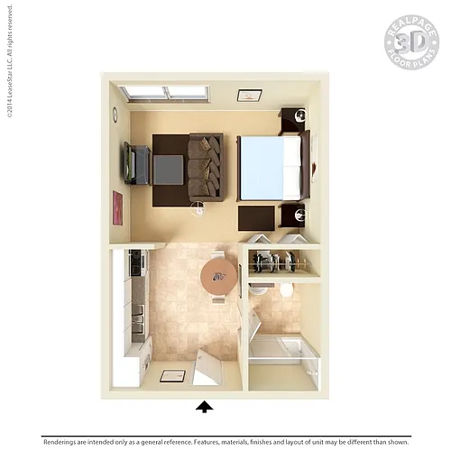 Floor plan Studio