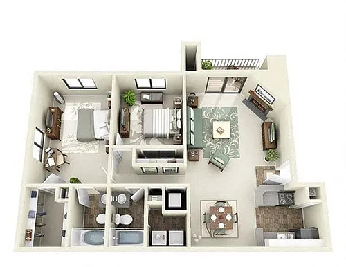 Floor plan B1R