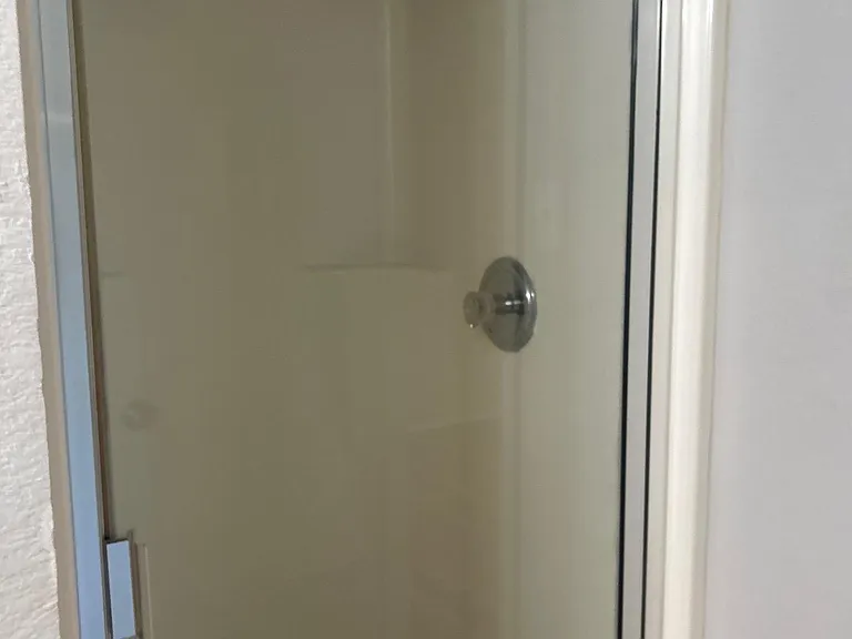 separated shower in master bath