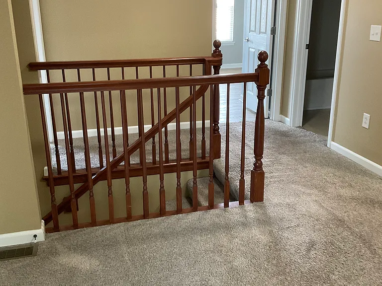 Viewing out from master bedroom