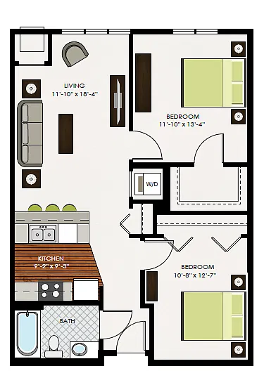 Floor plan The Mancini
