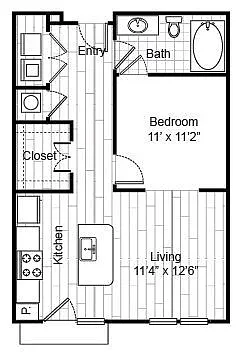 Floor plan E1