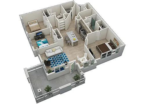 Floor plan Tradewind
