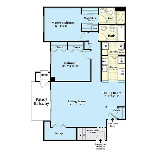 Floor plan The Forest