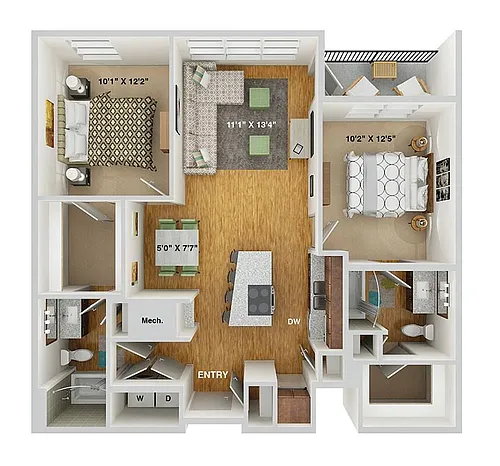 Floor plan B2