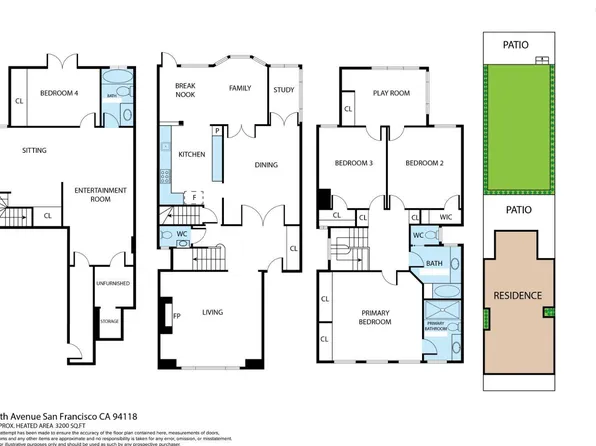 738 15th Ave, San Francisco, CA 94118