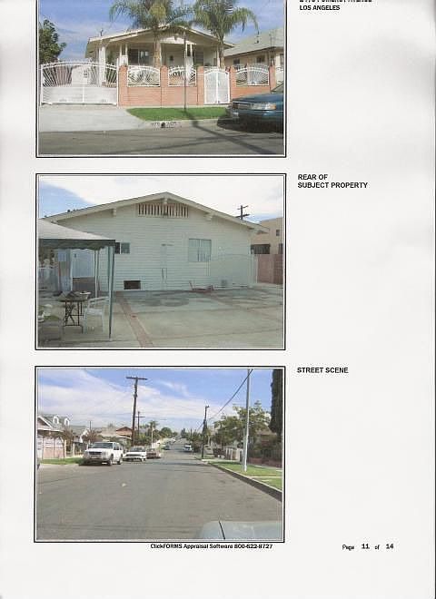 in from in the back infrom street