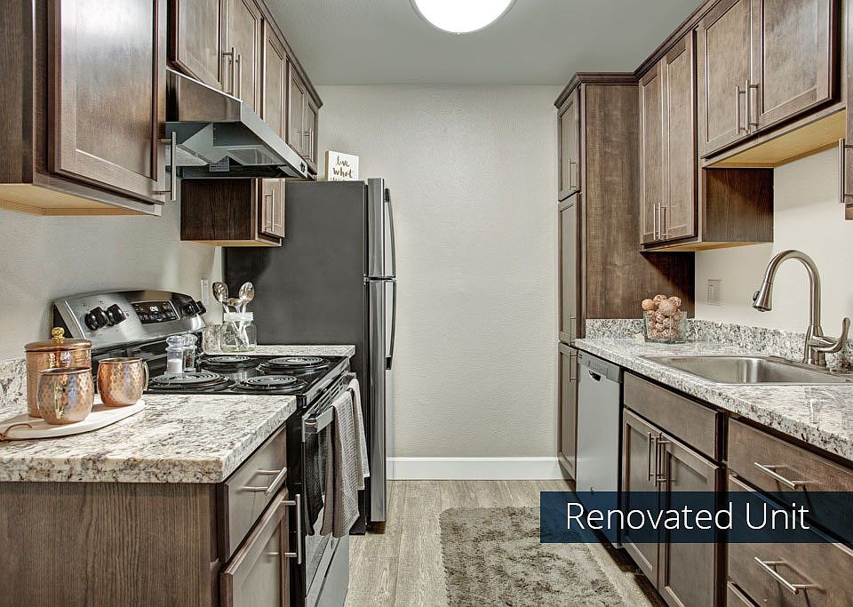 Renovated unit with soft-close cabinets, stainless steel appliances, granite countertops and hardwood style flooring.