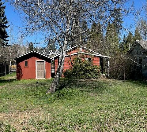 Backside of home>