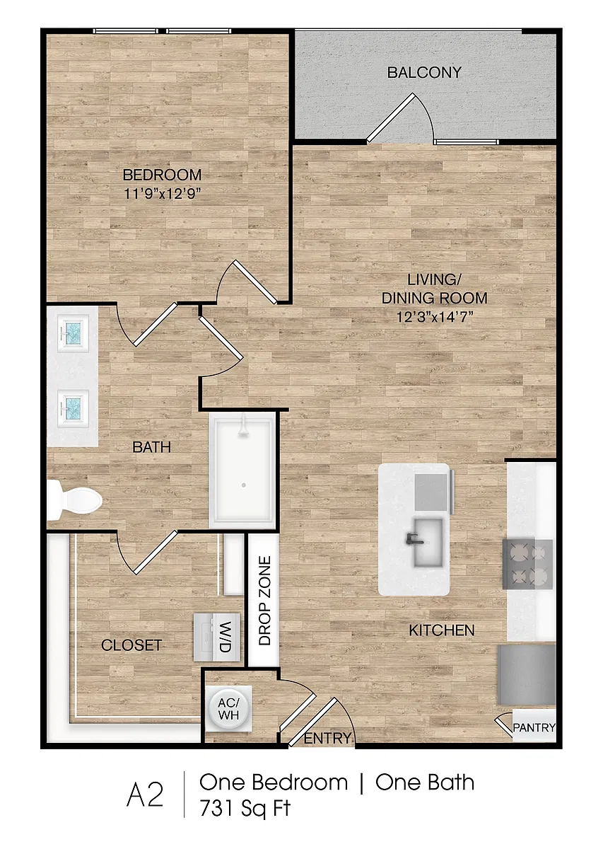 Floor plan A2