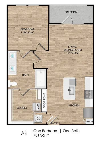 Floor plan A2