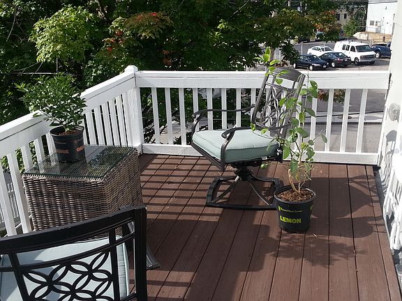front balcony