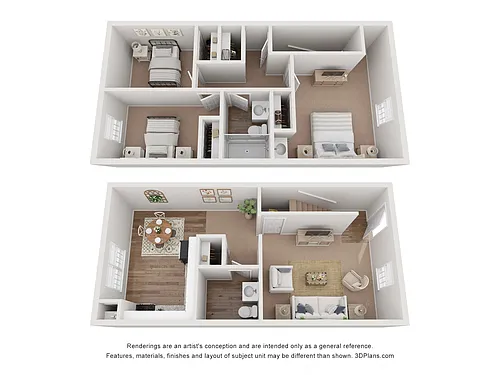 Floor plan The Charleston