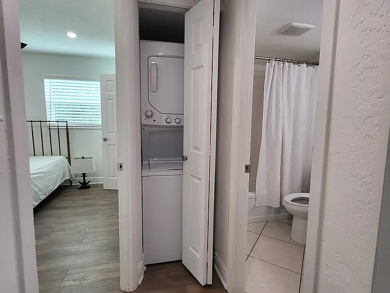 Washer and dryer