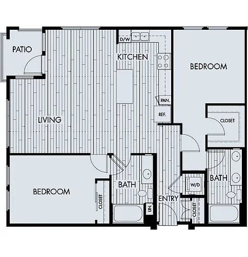 Floor plan Reata Plan 2C
