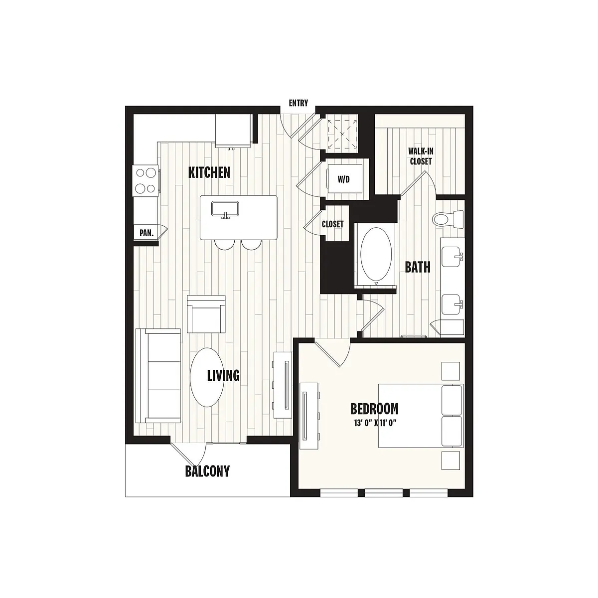 Floor plan A7A
