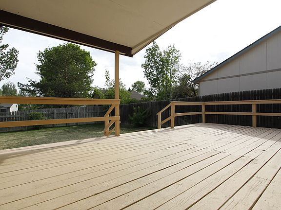 Covered Back Deck