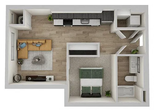 Floor plan Wedge