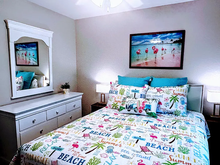 Bedroom #2: the beach room
