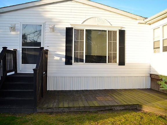 Wood deck