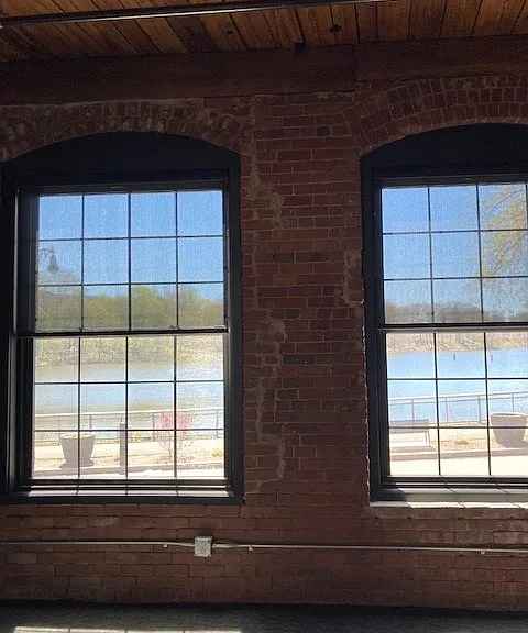 front room pond view