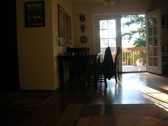 French doors to deck