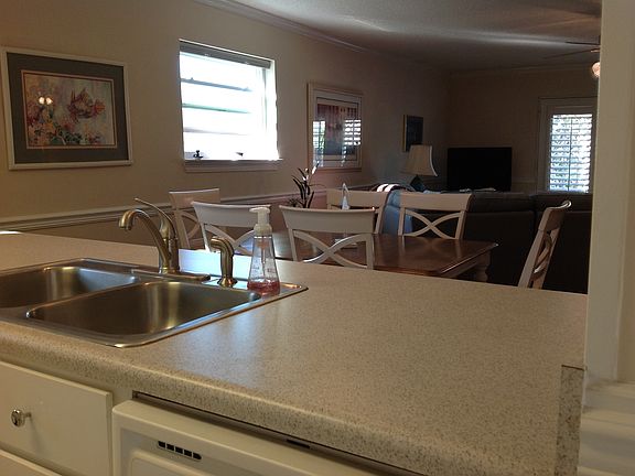 Kitchen open to Dining