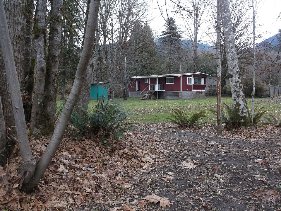 from the front