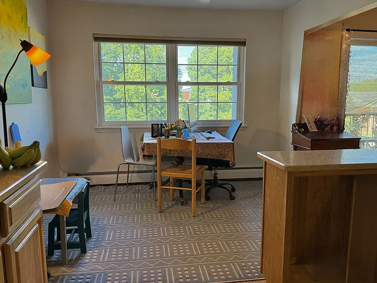 dining room
view from kitchen