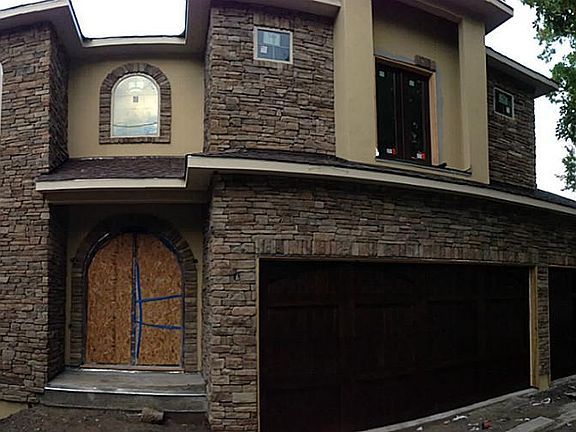 Front Door is Full 6' wide made of Iron for added security.