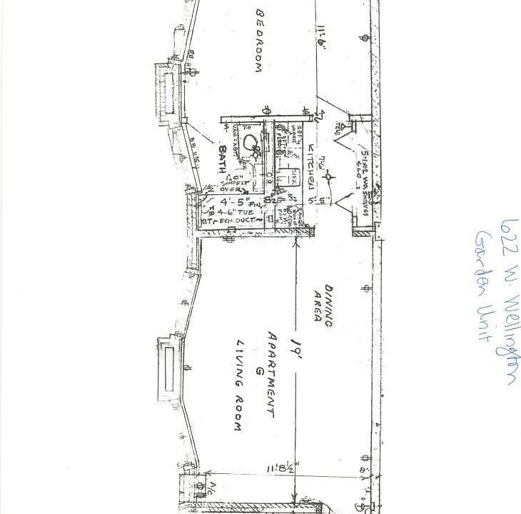 1st image of 622 W Wellington Ave #G