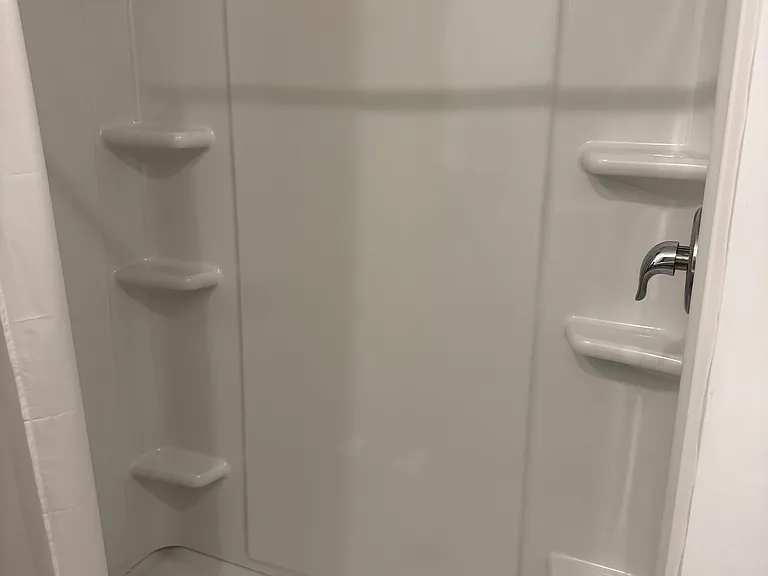Master shower