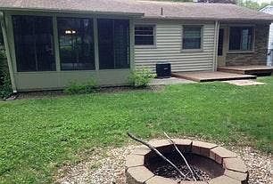 Rear of home