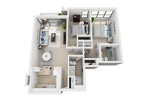 Floor plan Model A