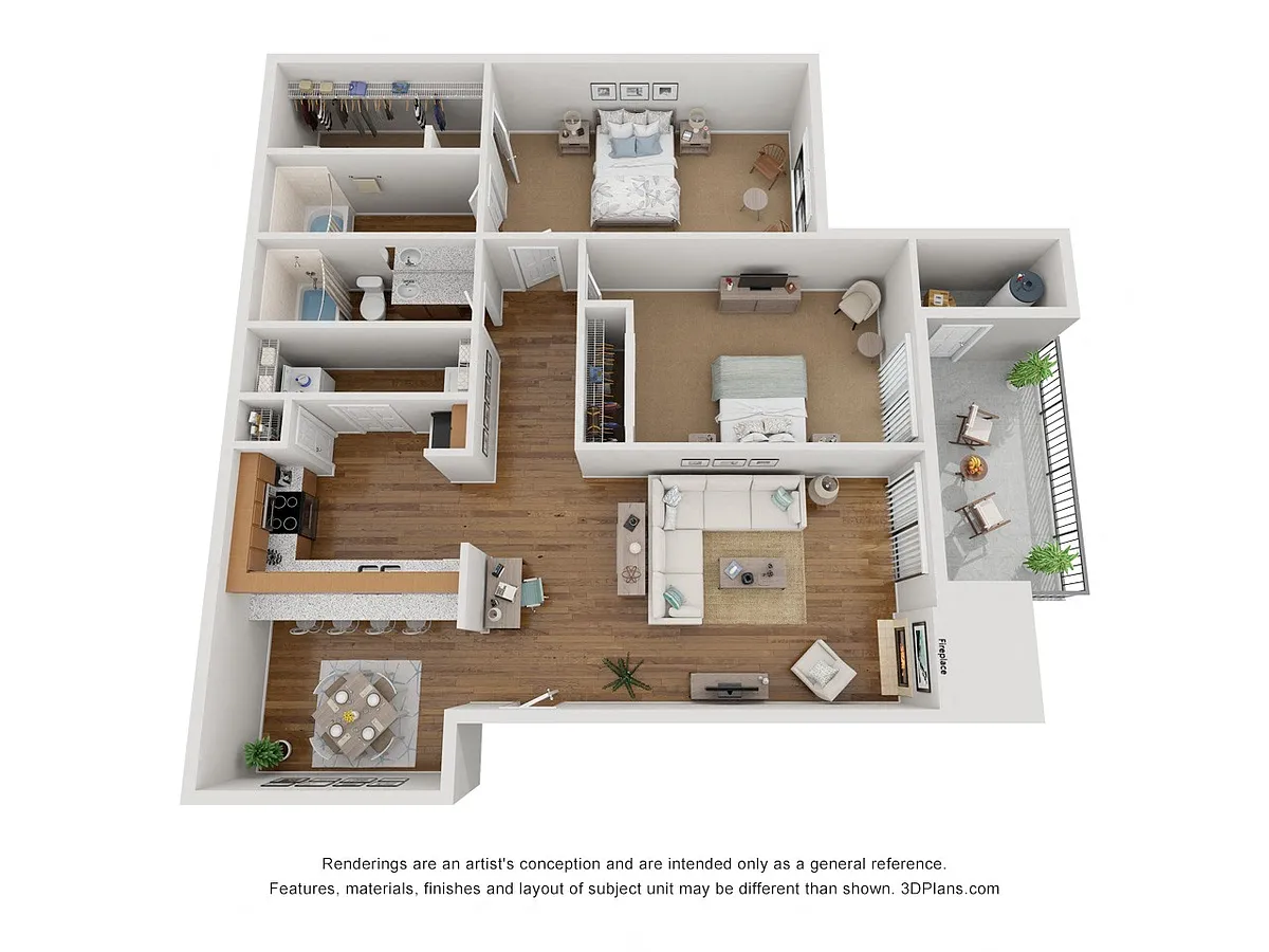 Floor plan B2