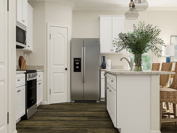 Chef ready kitchen with stainless appliances