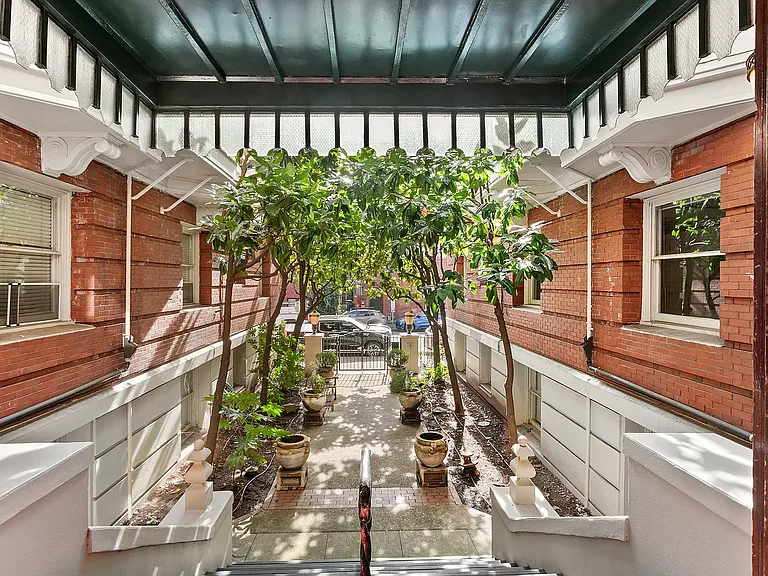 View of NW Johnson from lobby door