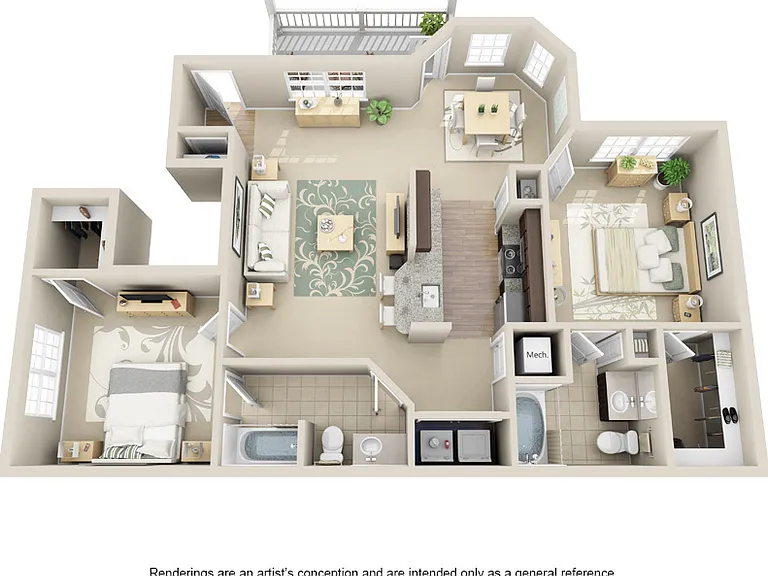 B4.2 Chalmers floor plan Element Carolina Bay