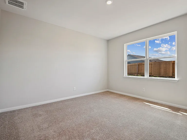 The master bedroom.