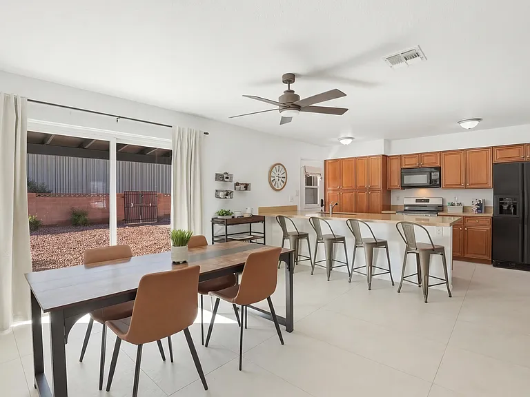 Common areas are spacious and comfortable for the whole group.