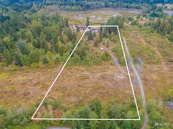 Estimated Property Lines from Back>