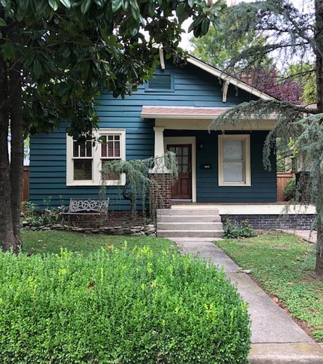 Front of Home with driveway to the right
