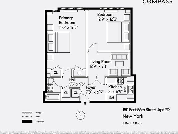 3rd image of 150 E 56th St APT 2D