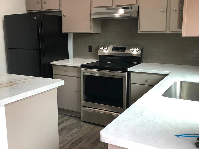 All marble countertops