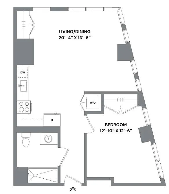 Floor plan 1C