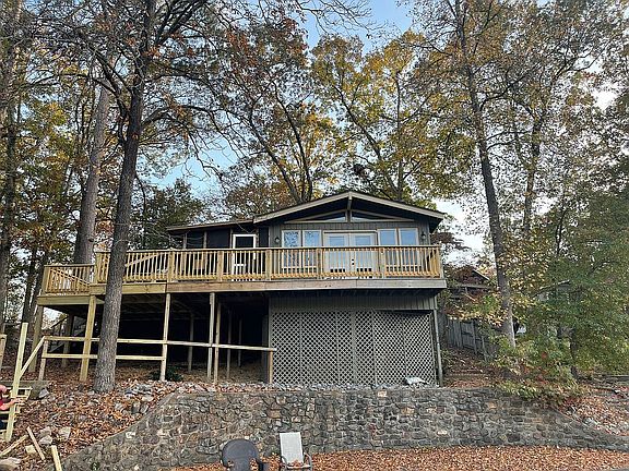 Back view from the lake.