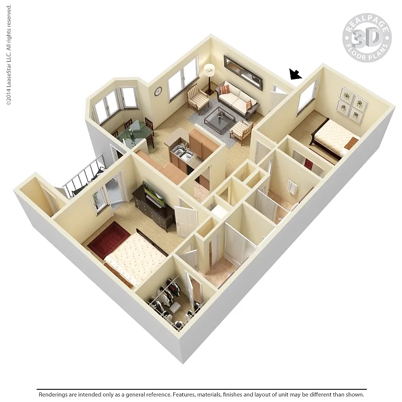 Floor plan B2-U