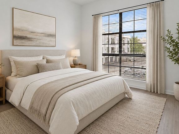 Upgraded bedrooms with luxury vinyl plank flooring
