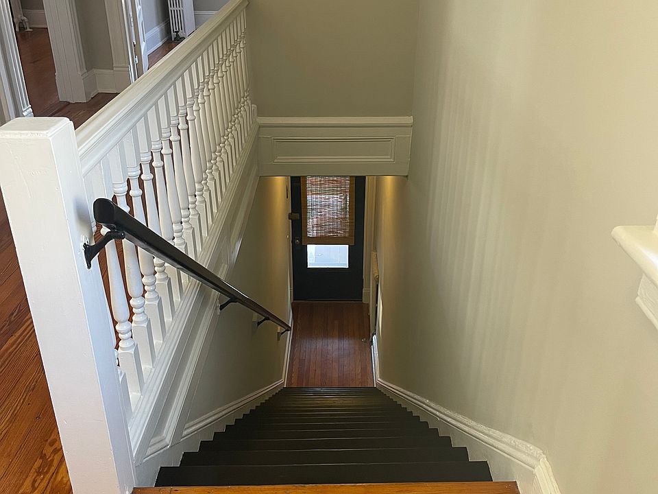 Landing at the top of the stairs