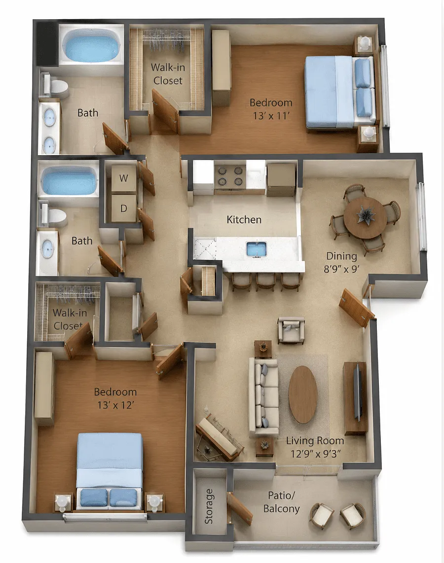 Floor plan Summer
